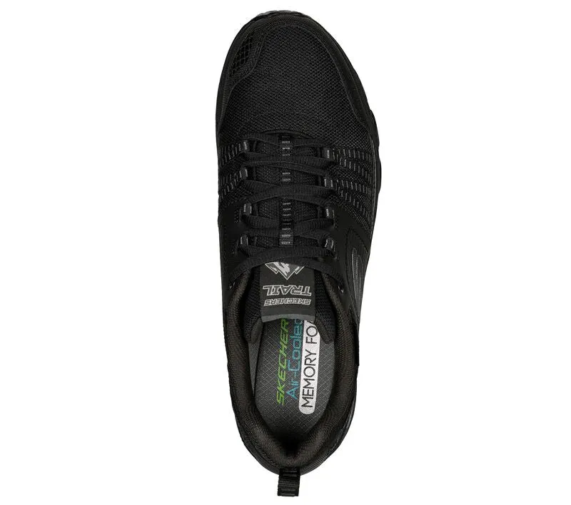 Mens Skechers Escape Plan Relaxed Fit Water Repellent Black Style 51591 BBK