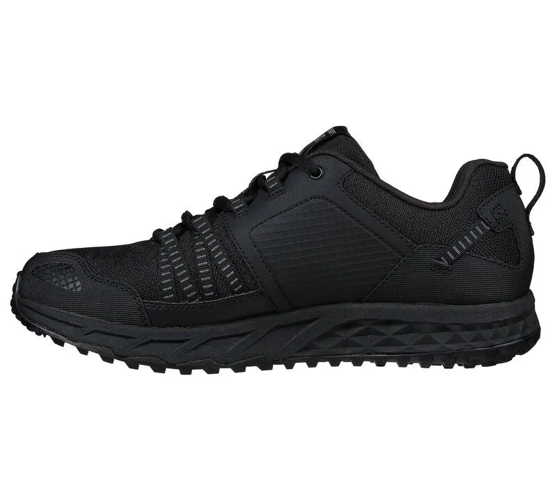 Mens Skechers Escape Plan Relaxed Fit Water Repellent Black Style 51591 BBK