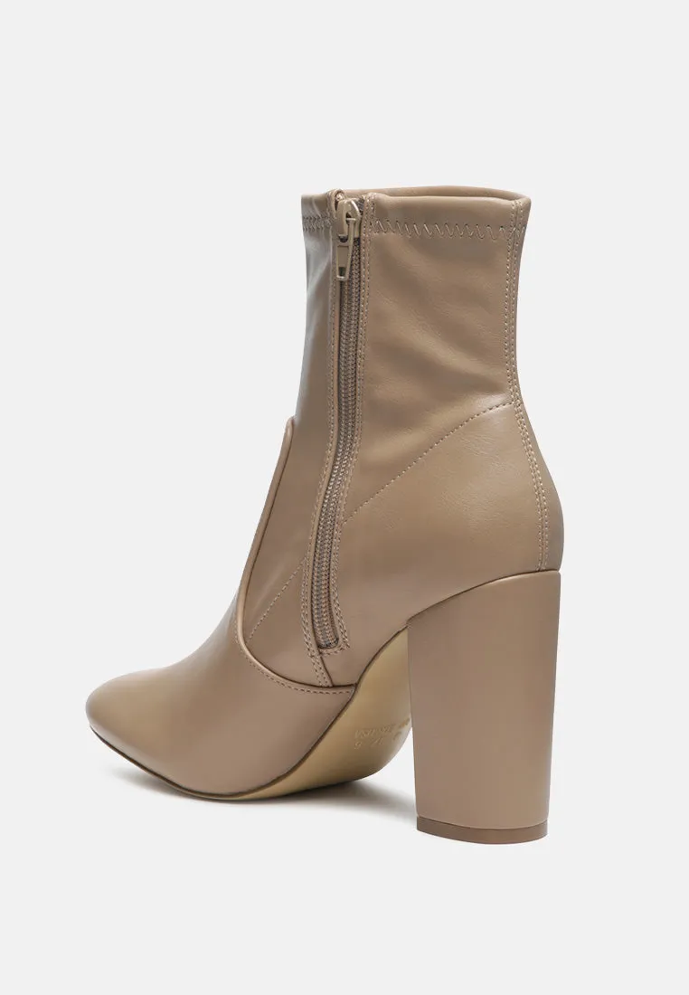 Moonstone Block Heeled Boots