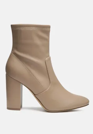 Moonstone Block Heeled Boots