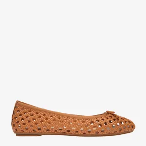 Natalie Tan Woven Ballet Flat