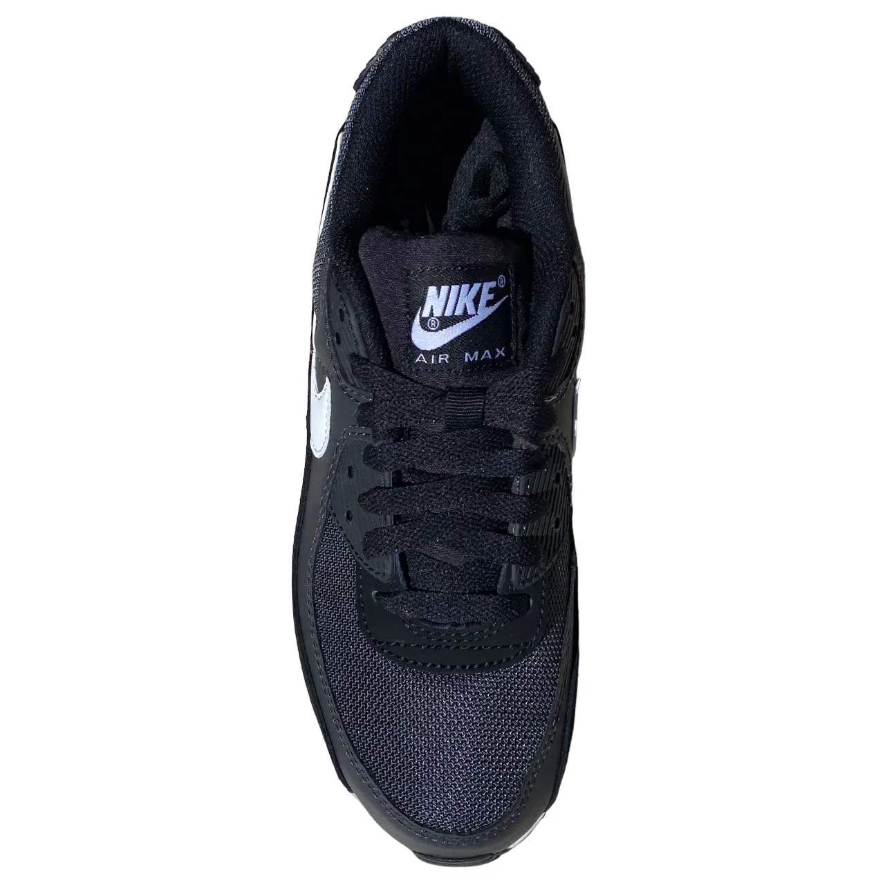 Nike scarpa sneakers da uomo Air Max 90 CN8490-002 grigio ferro-fumo-nero-bianco