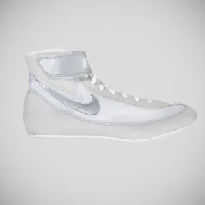 Nike Speedsweep VII Wrestling Boots White/Silver