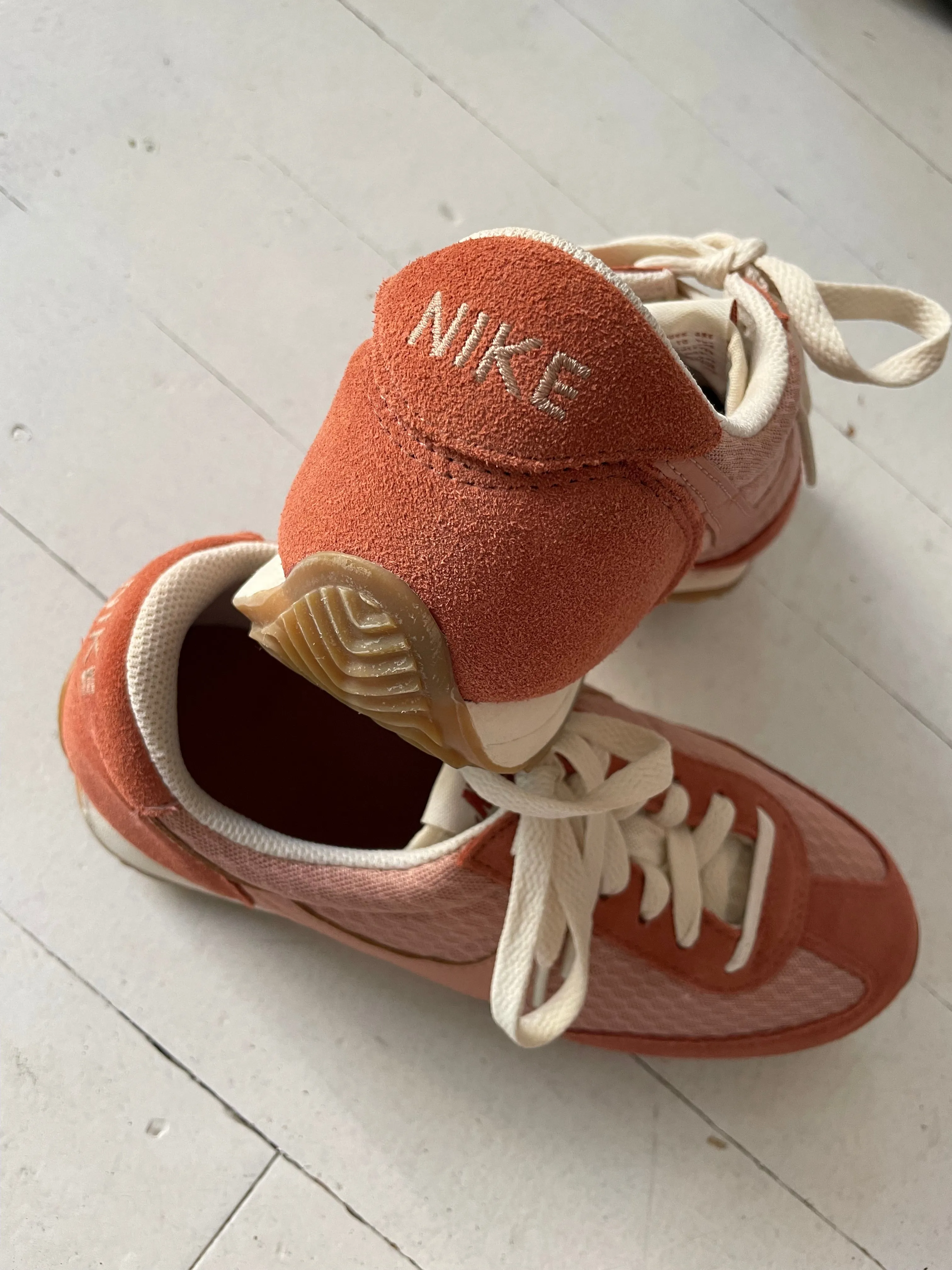 Nike Suede and Mesh Sneakers