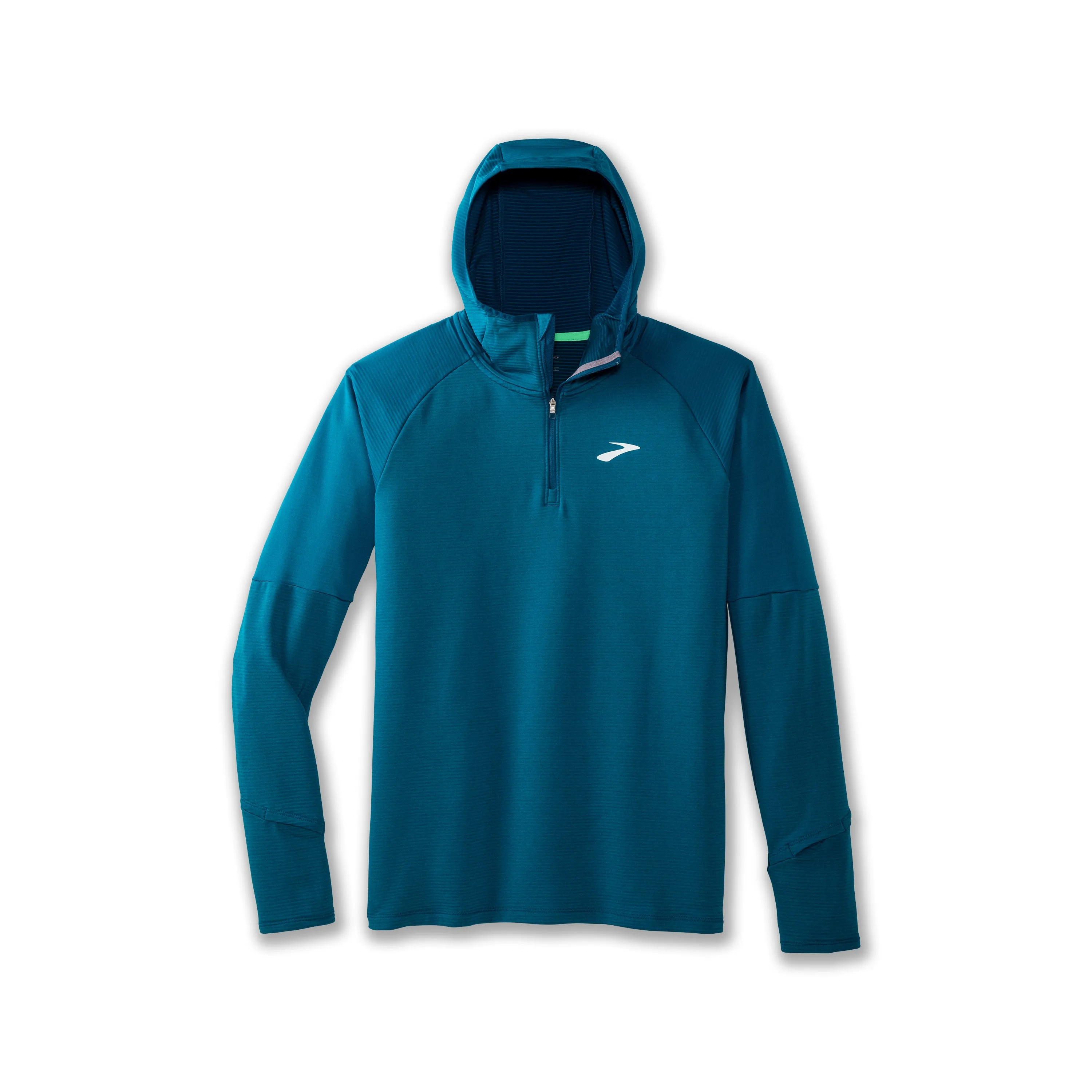 Notch Thermal Hoodie | Heather Dark Ocean