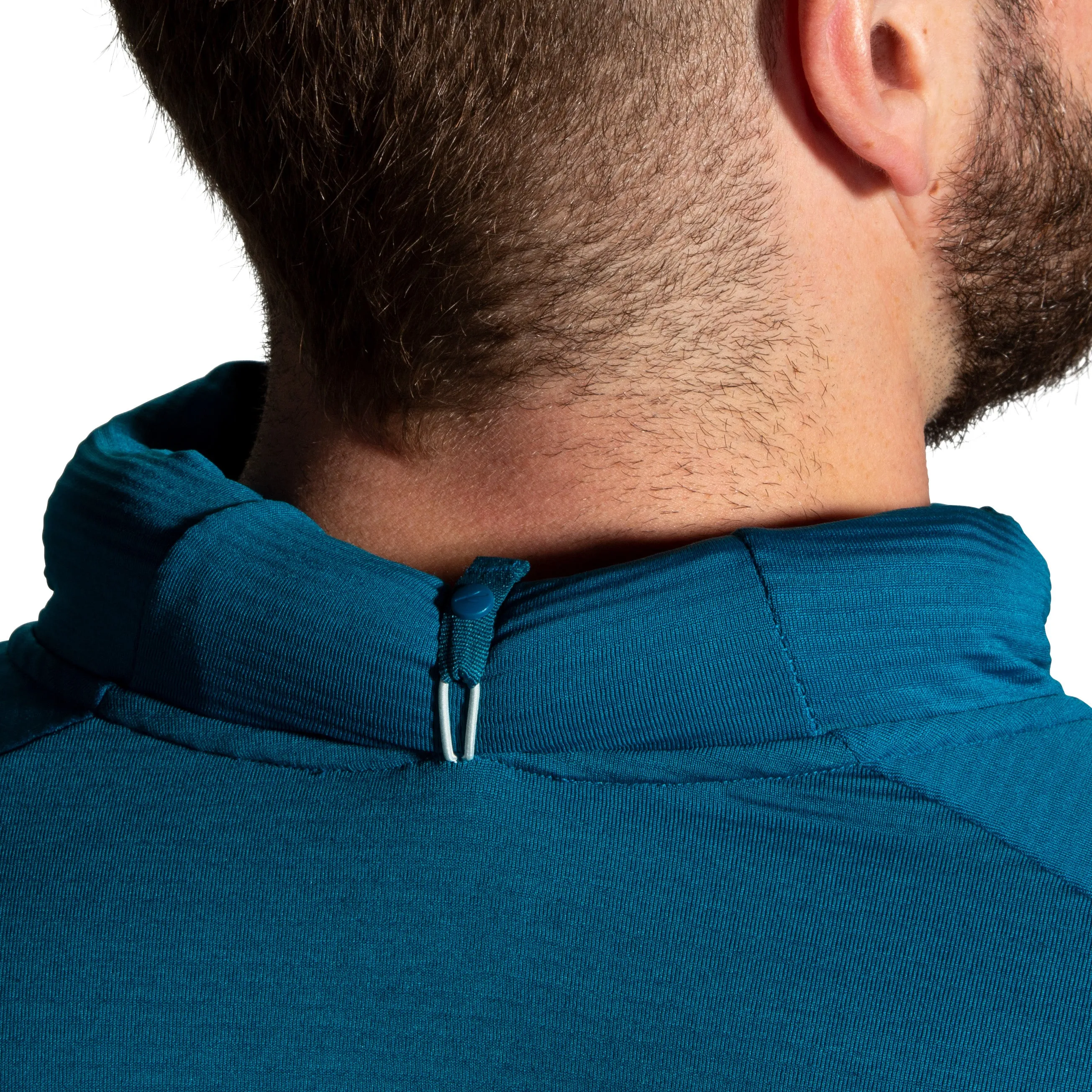 Notch Thermal Hoodie | Heather Dark Ocean