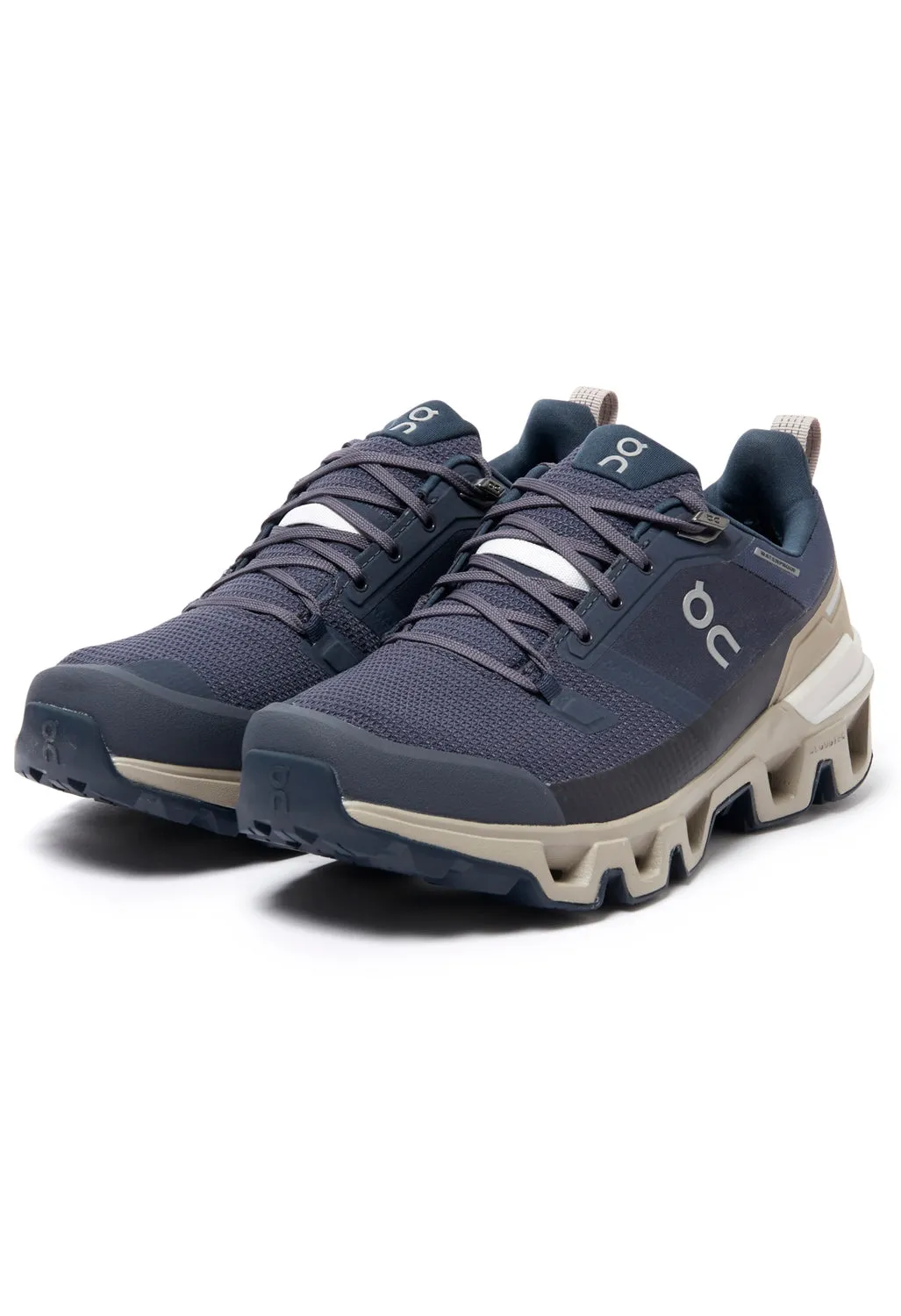 On Cloudwander Waterproof Women's Shoes - Navy/Desert