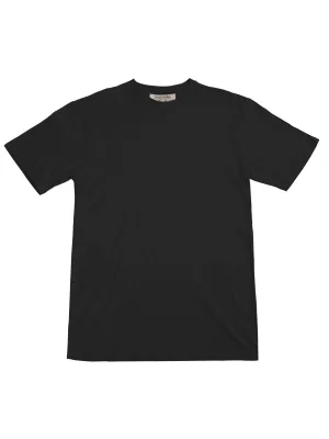 Organic Oversized Tee in Black