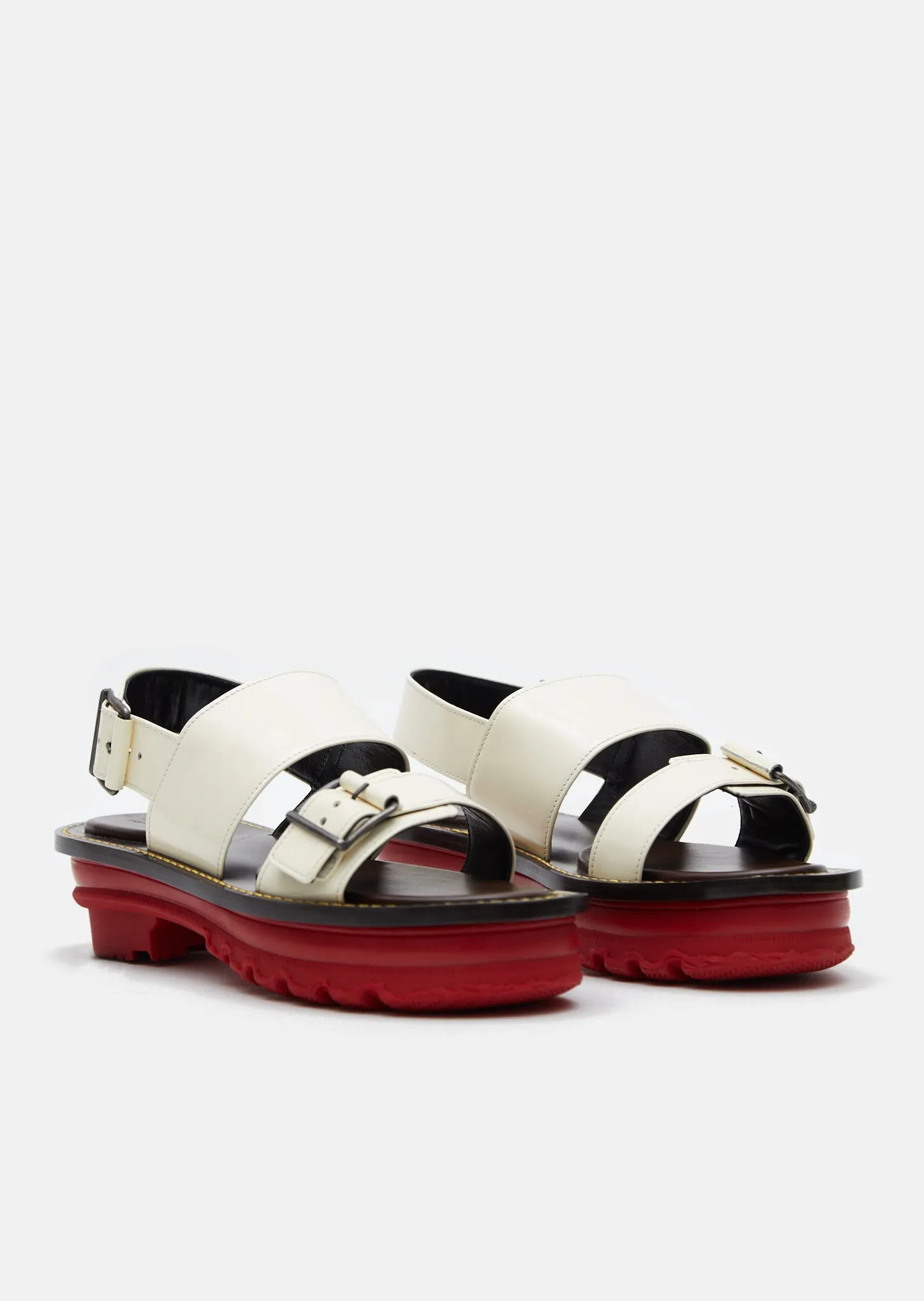 Platform Buckle Sandals