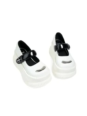 Platform mary jane shoes【s0000008254】