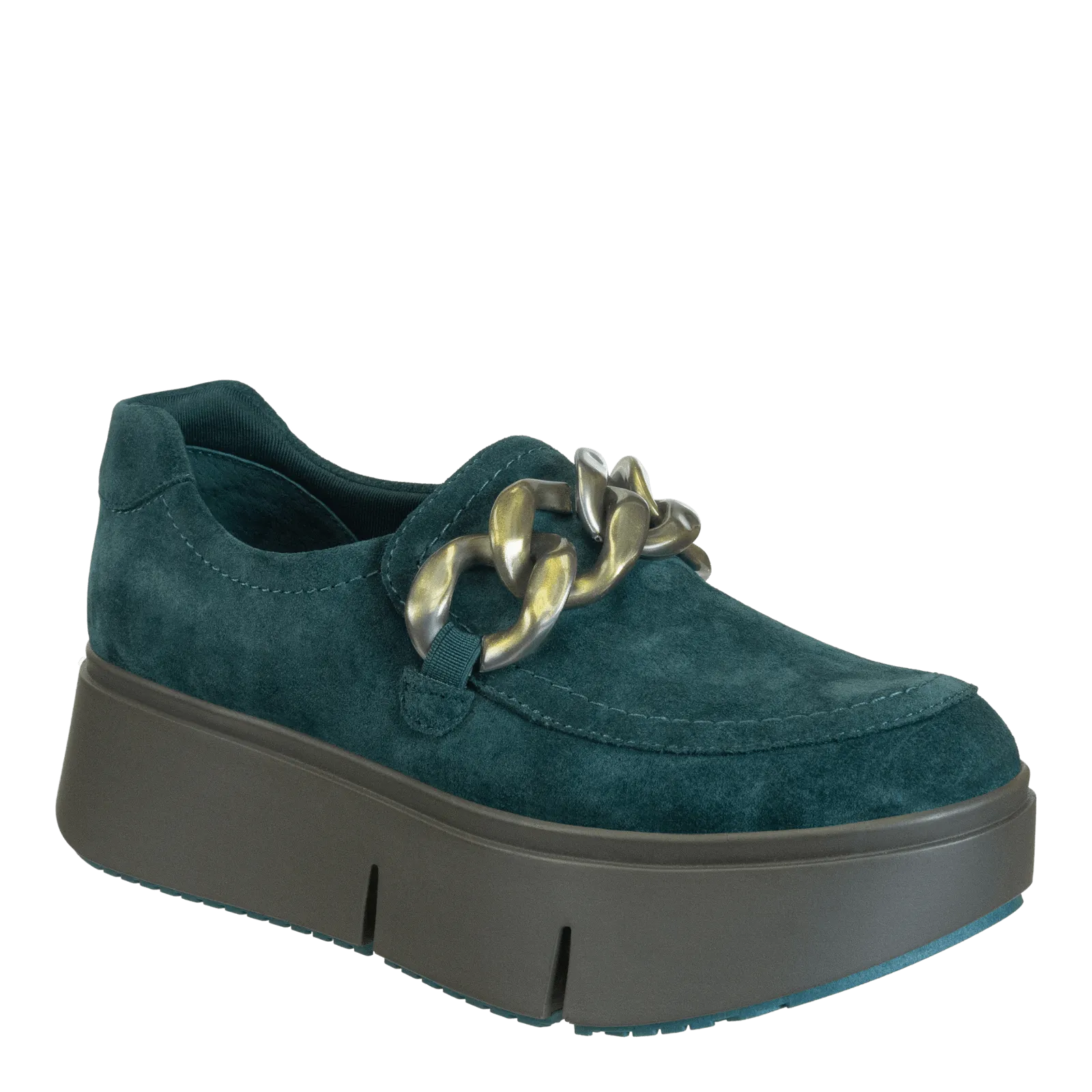 PRINCETON in EMERALD Platform Sneakers