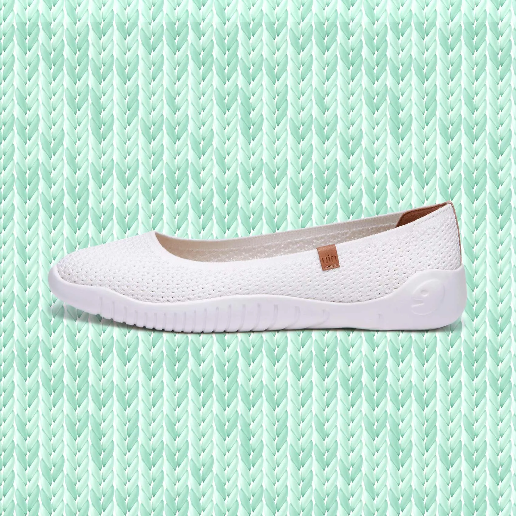 Pure White Knitted Menorca III Women