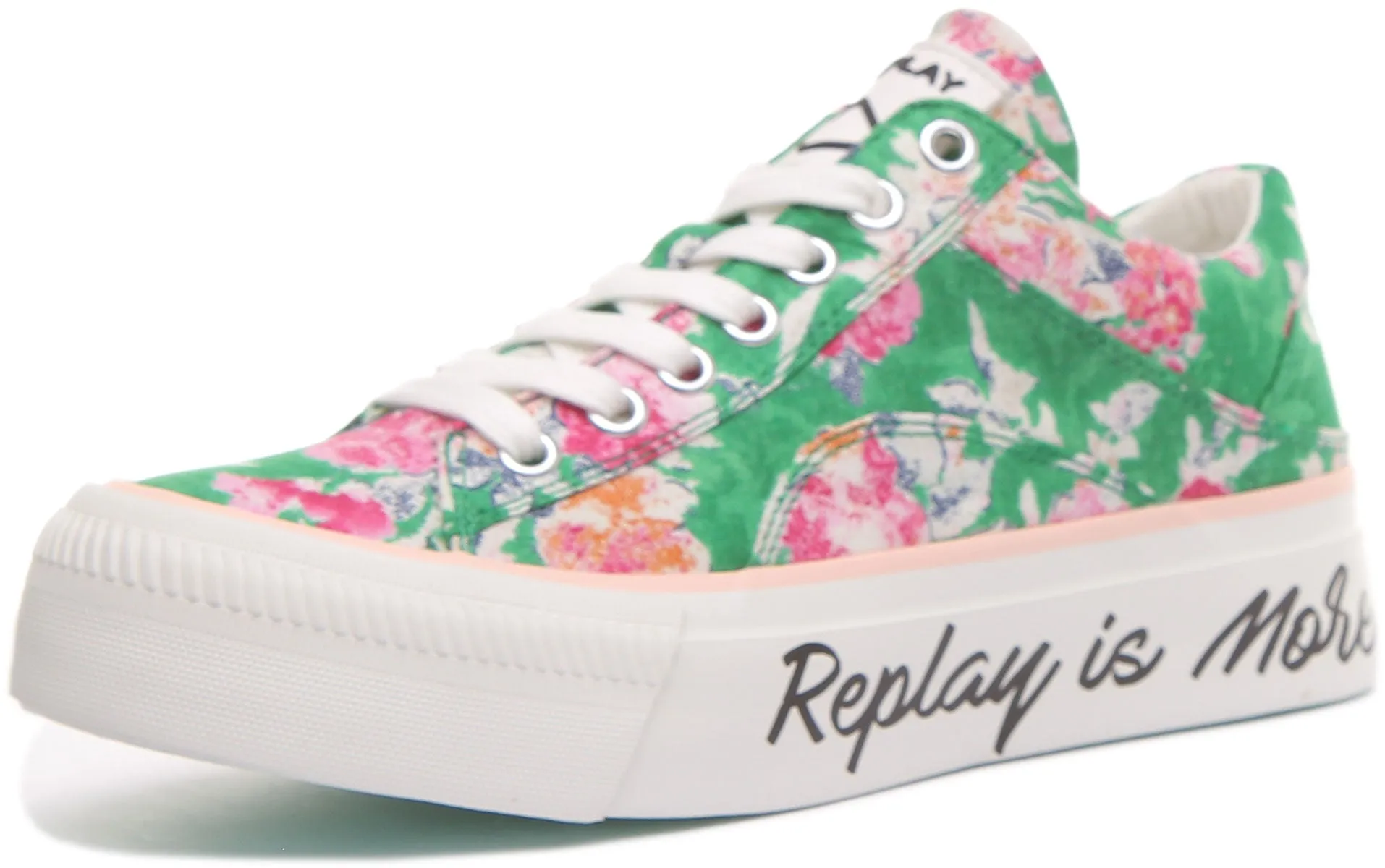 Replay Elmey In Green Multi For Women