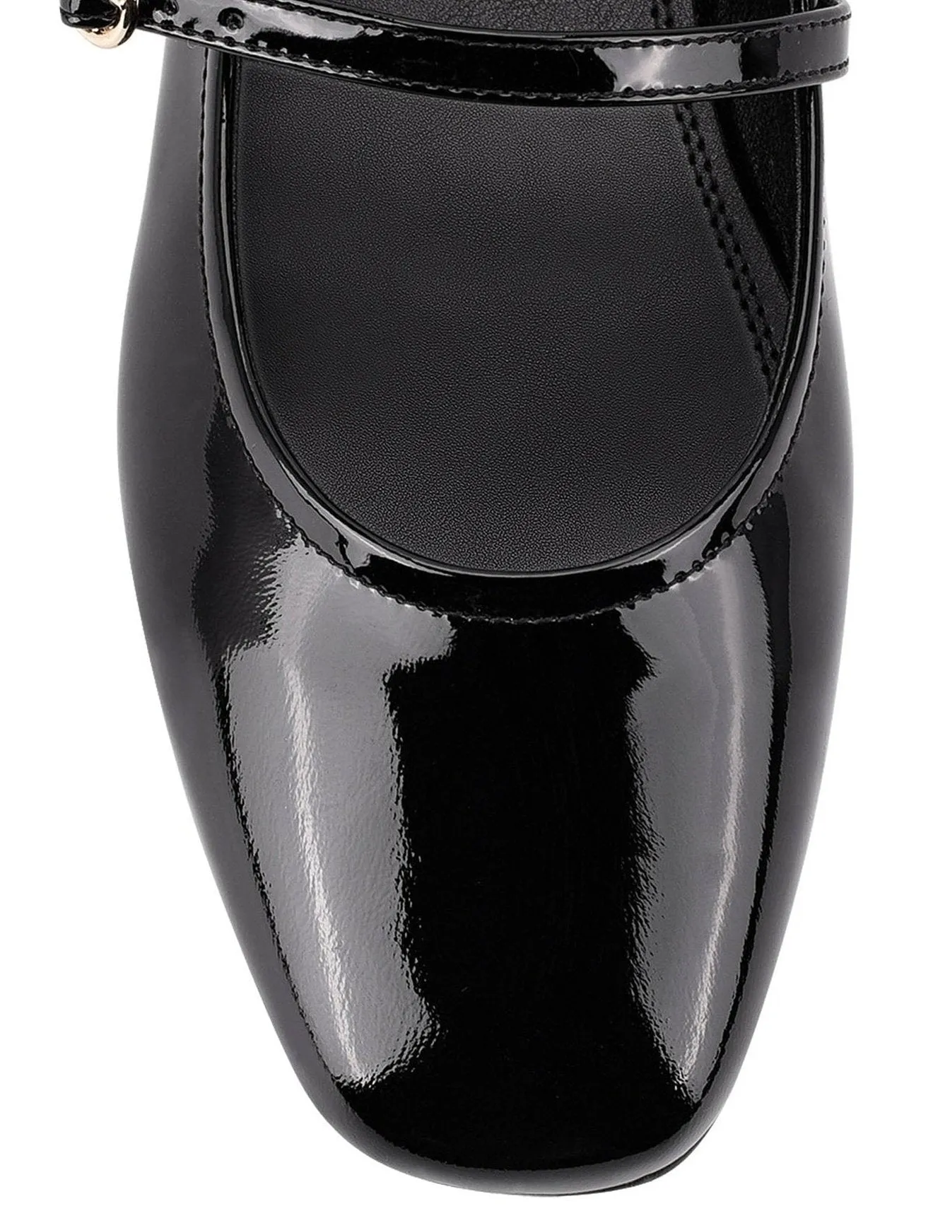 Rey Mary Jane Ballet - Black Patent Leather