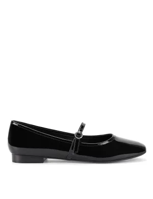 Rey Mary Jane Ballet - Black Patent Leather