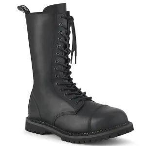 Riot Mid Calf Combat Boots (Unisex)