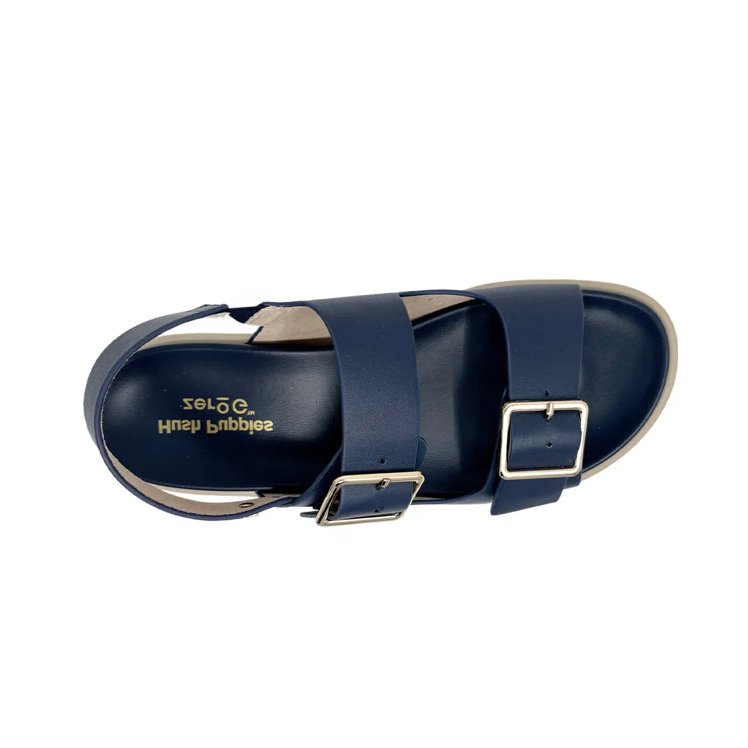 Sandalias flats Valia navy