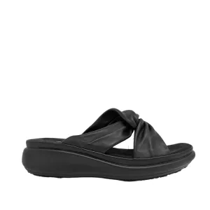 Sandalias flats Vikky negro