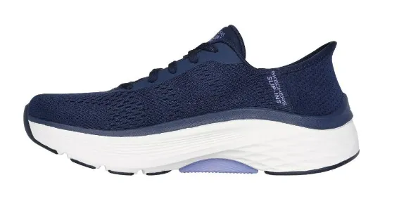 SKECHERS Slip In Max Cushioning Arch Fit Shoe - Paramount - Navy/Lavender-Womens