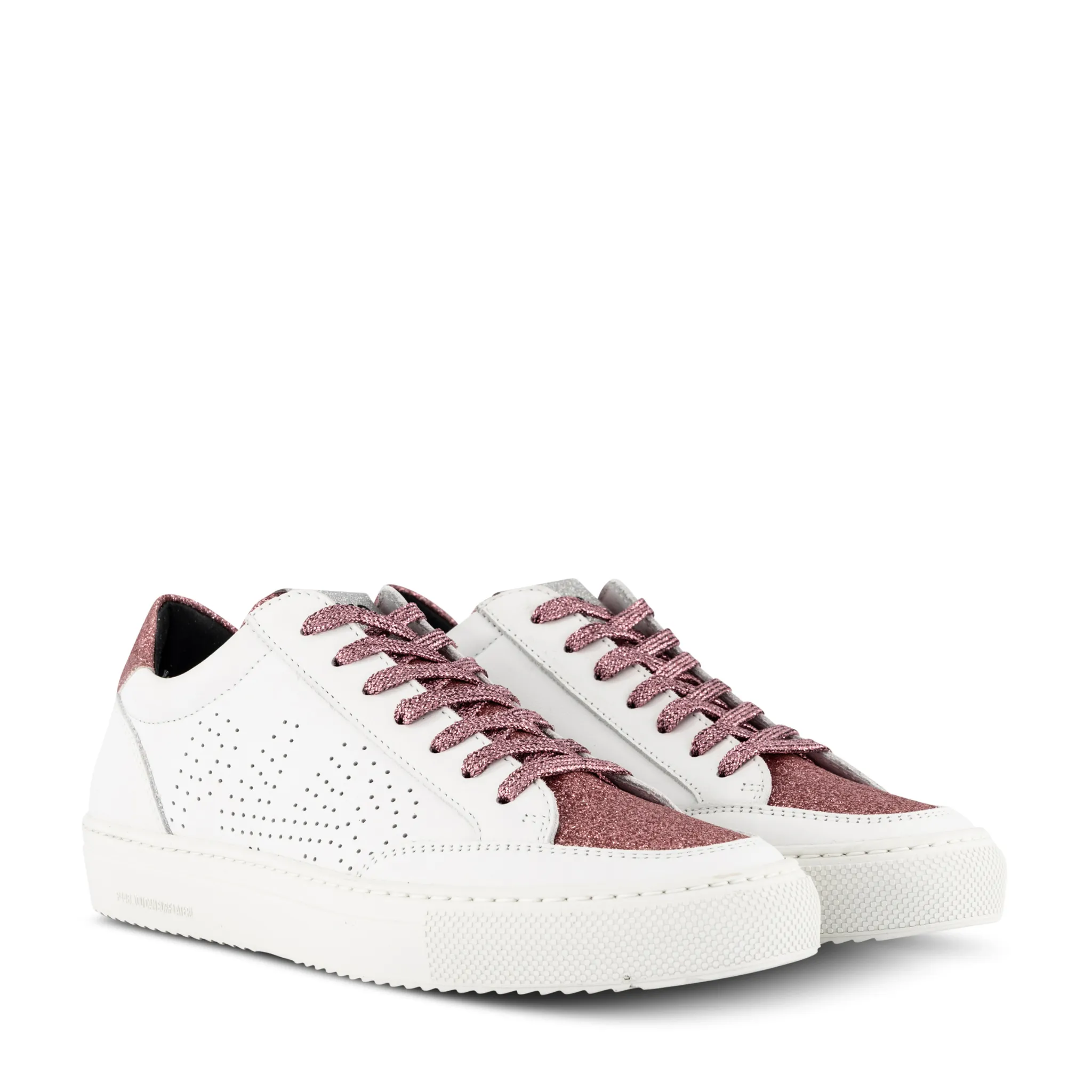 Soho Sneaker in Pink Glitter