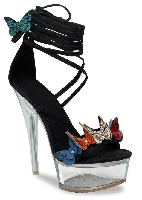 Talhia Platform Butterfly Strappy High Heels