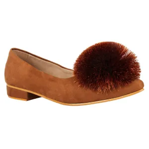 Tao Paris Liv 10024-01 Brown Solid Ballet Flats