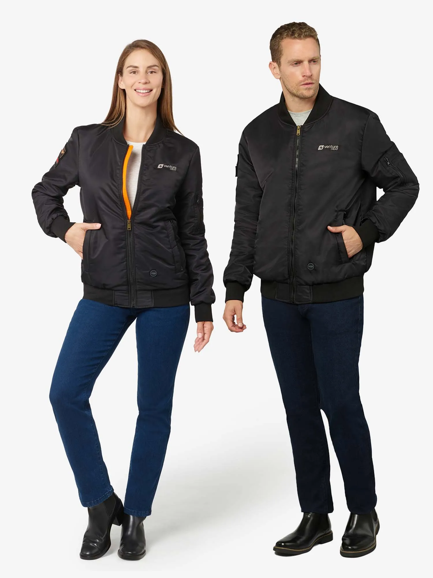 Unisex MAX 22W Heated Bomber Jacket with HeatSync