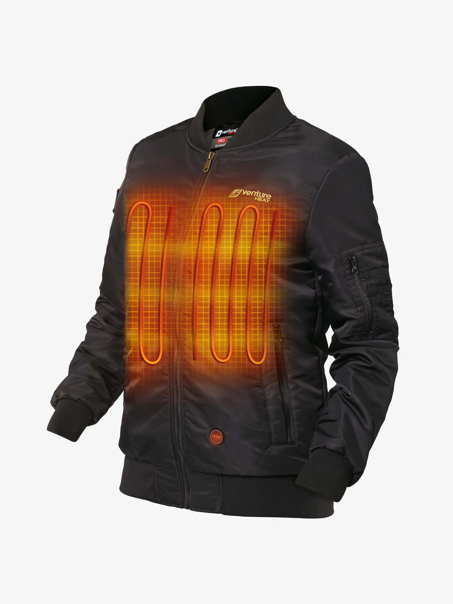 Unisex MAX 22W Heated Bomber Jacket with HeatSync