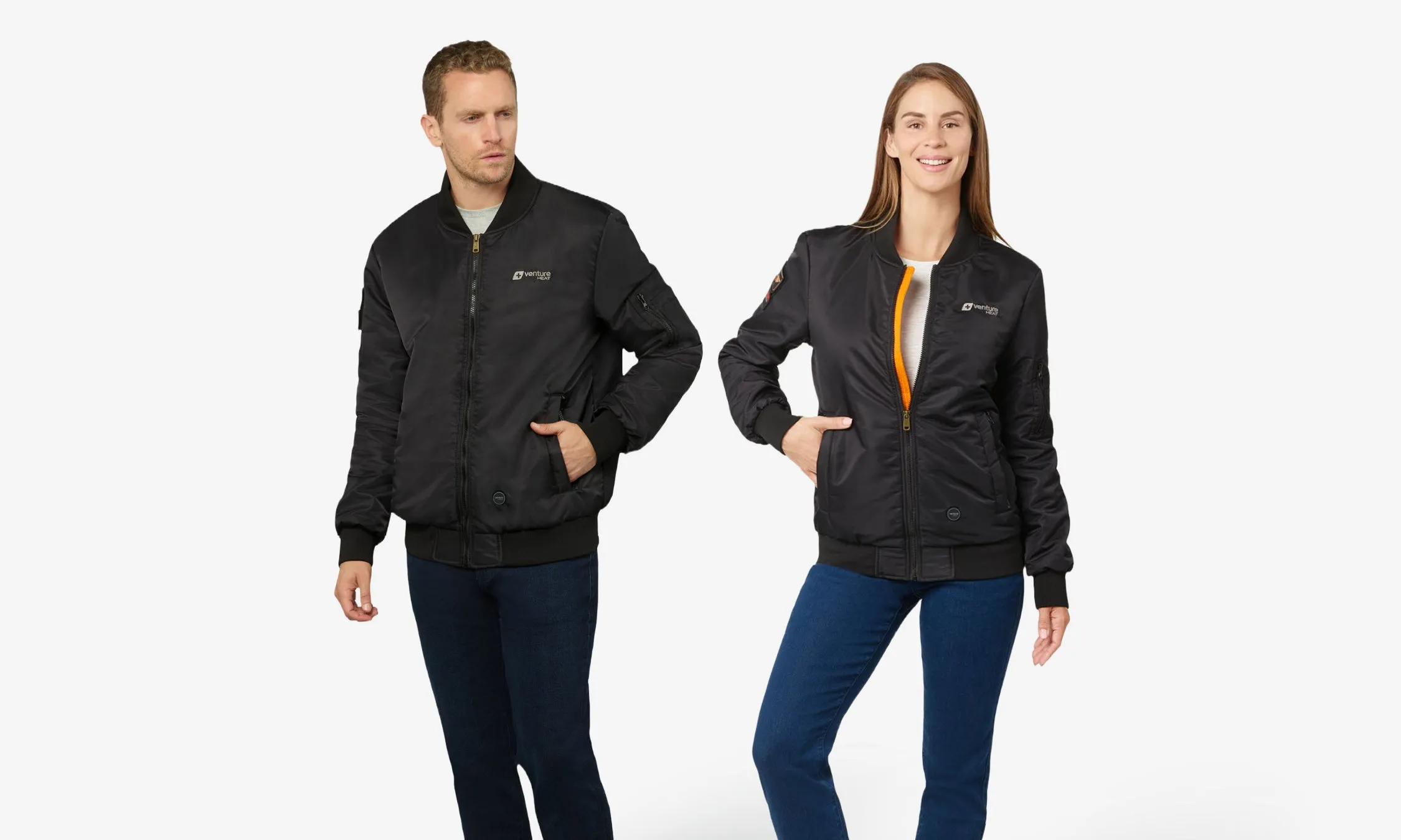 Unisex MAX 22W Heated Bomber Jacket with HeatSync