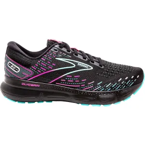 Women's Brooks Glycerin 20 Black/Blue Light/Pink Mesh