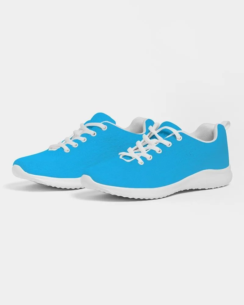 Womens Sneakers - Vibrant Blue Low Top Sports Shoes