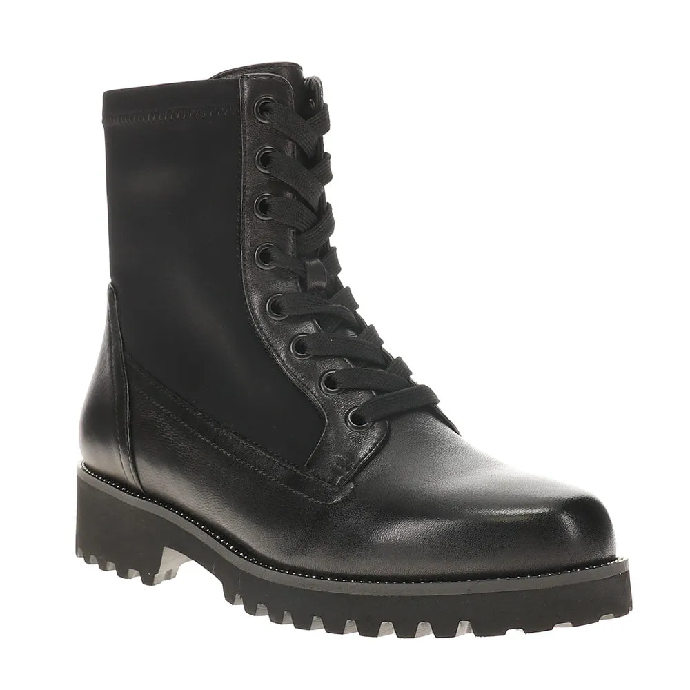 Zorya Round Toe Lace Up Combat Boots